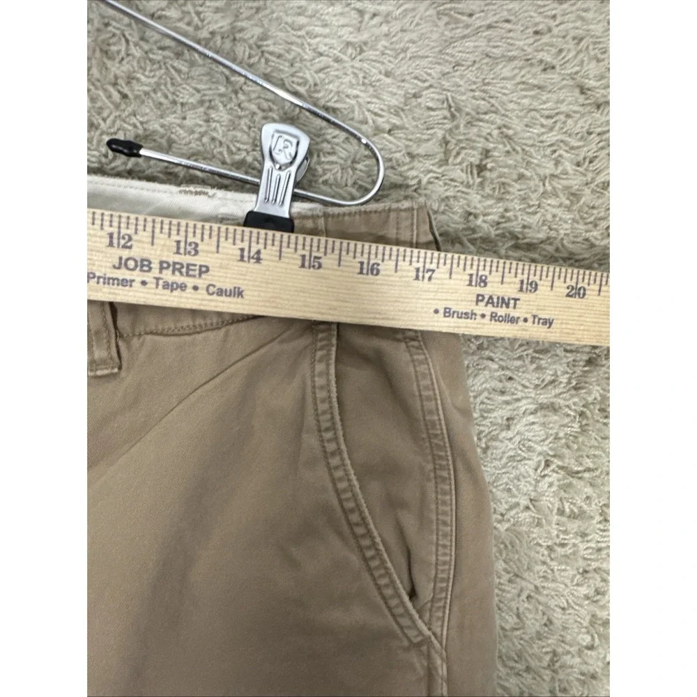 VTG Polo Ralph Lauren Men's‎ Flat Front Chino Shorts Size 34 Embroidered RL 067